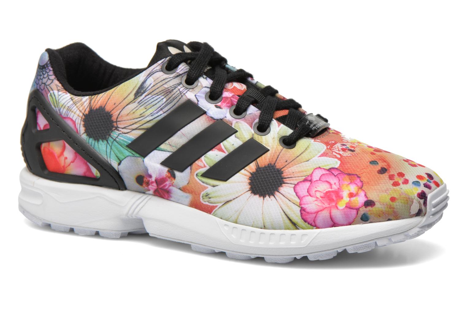 Adidas Originals Zx Flux W Multicolor Sneakers Chez Sarenza 249902 0807