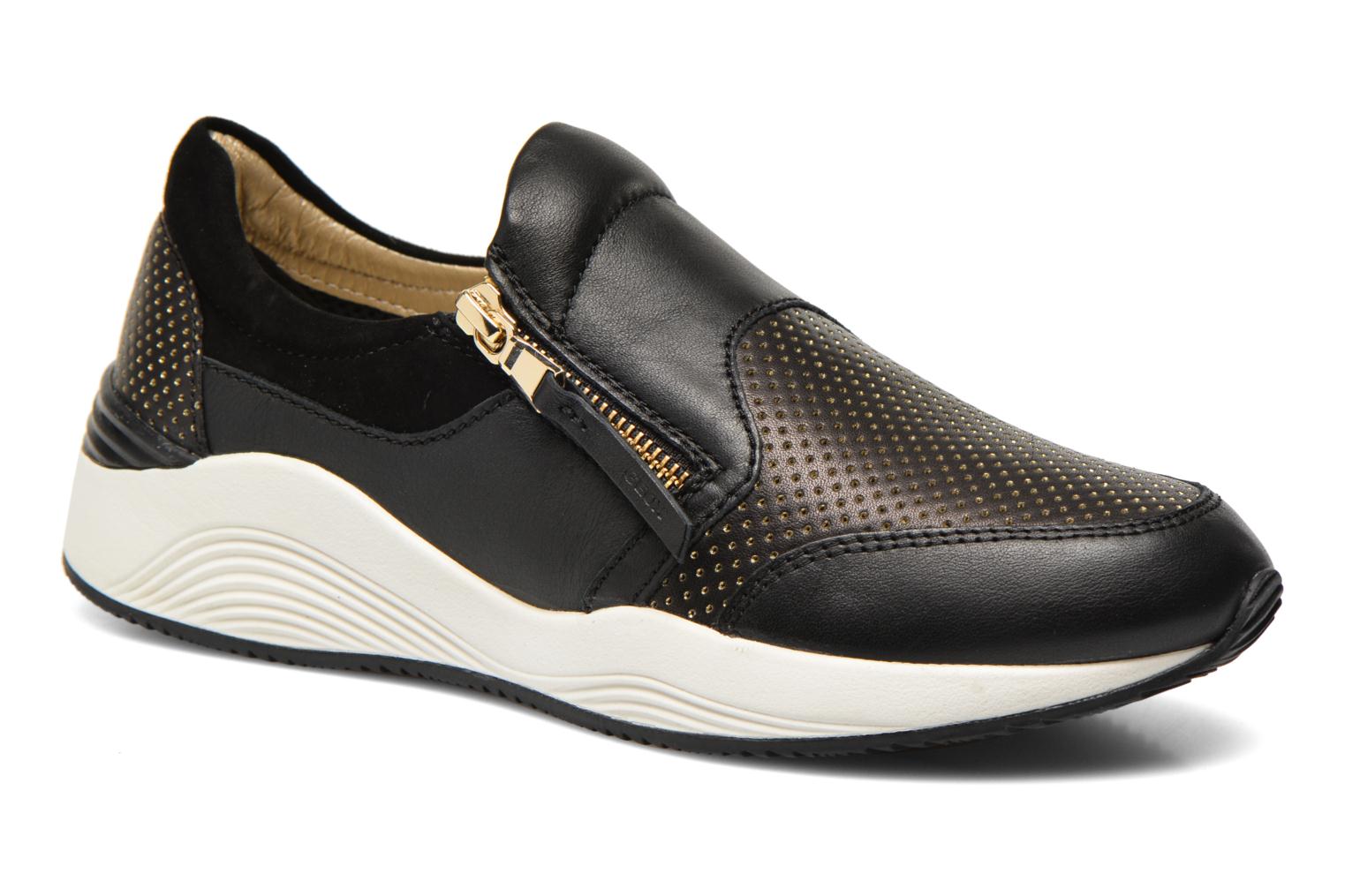 Scarpe Geox OMAYA Scarpe da donna sportivo Slipper Scarpe Basse Nero Nuovo Scarpe Geox OMAYA Scarpe da donna sportivo Slipper Scarpe Basse Nero Nuovo