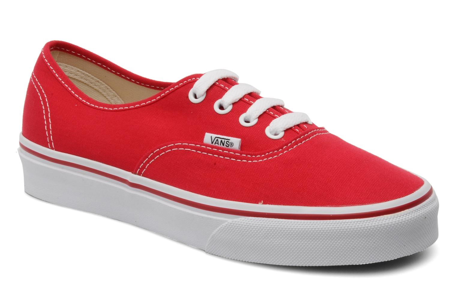 vans rouge grenat