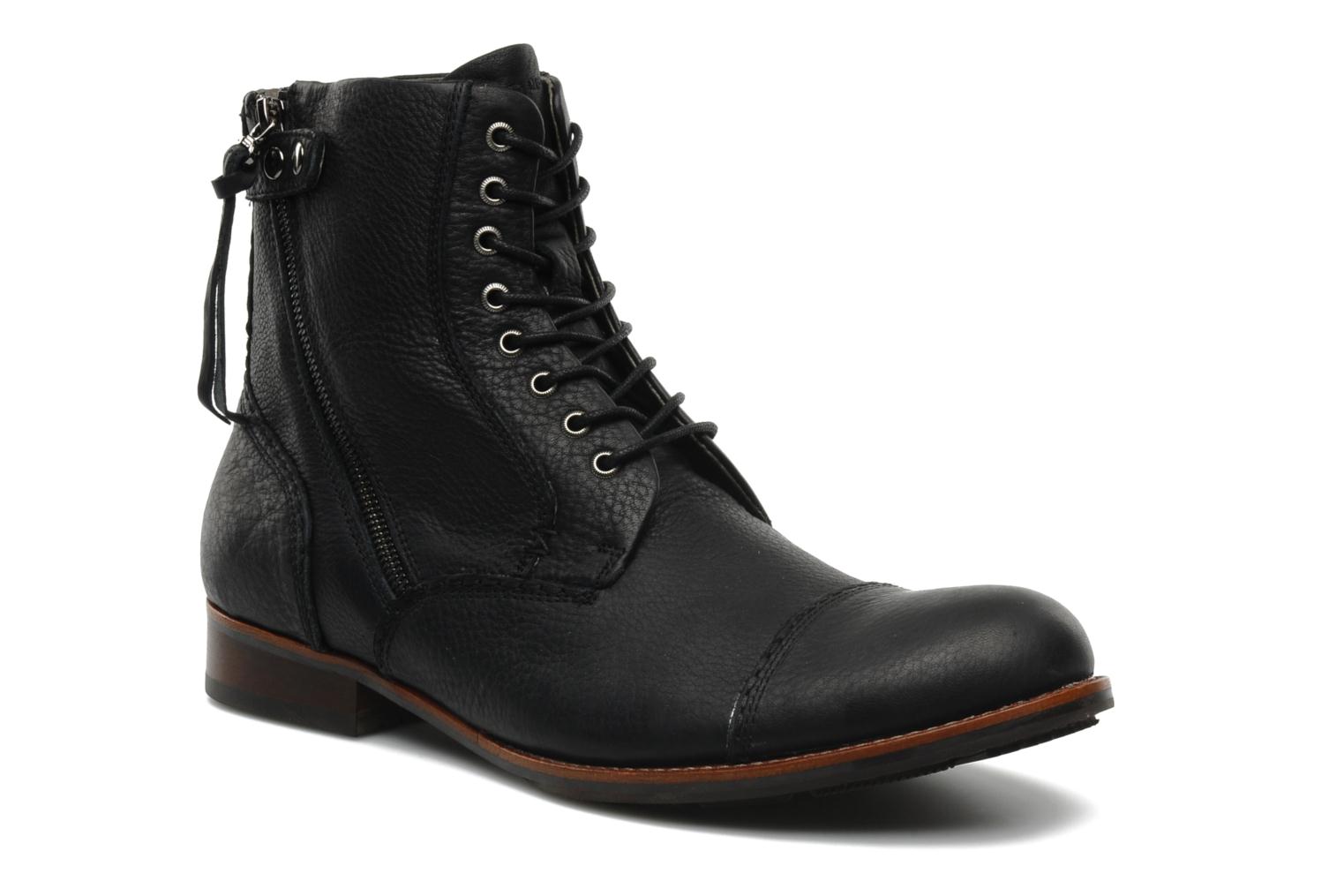Schmoove New charlie zip brogue (Black) - Ankle boots chez Sarenza (66361)