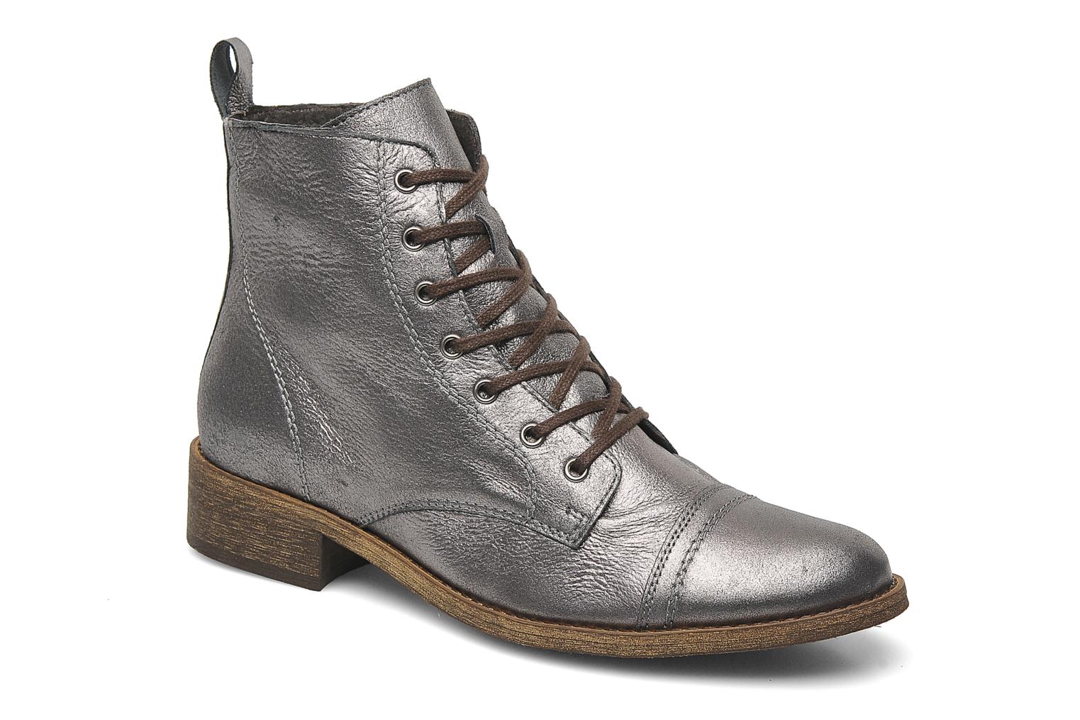 Addict-Initial Casaque (Silver) - Ankle boots chez Sarenza (154382)