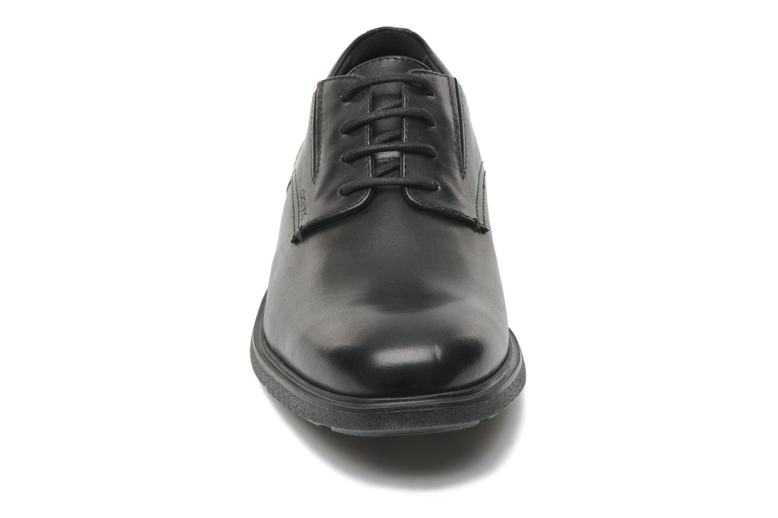 Geox U DUBLIN U34R2A (Black) - Lace-up shoes chez Sarenza (156576)