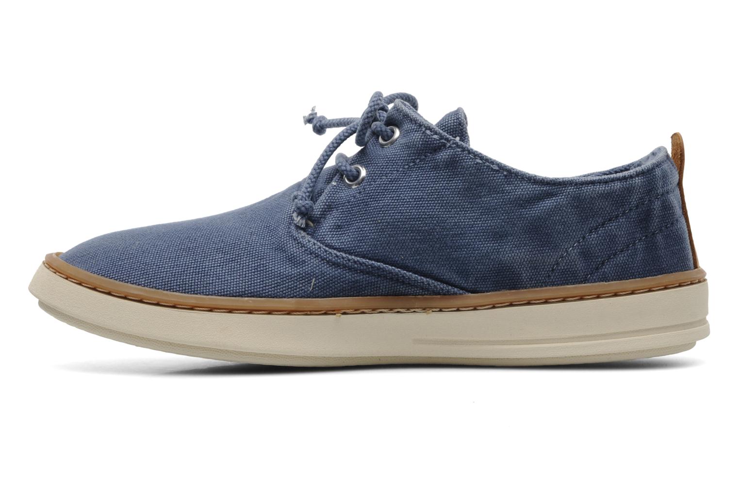 Timberland Earthkeepers Hookset Handcrafted Canvas Ox Trainers in Blue ...